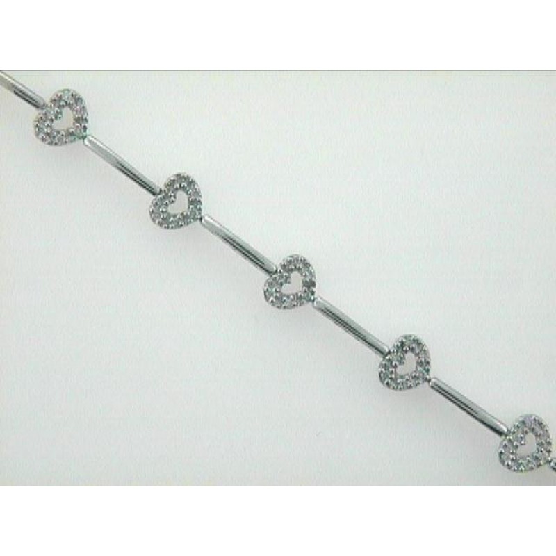 BRACELET 14K w/0.30CTS DIAMOND "CLOSE-OUT"