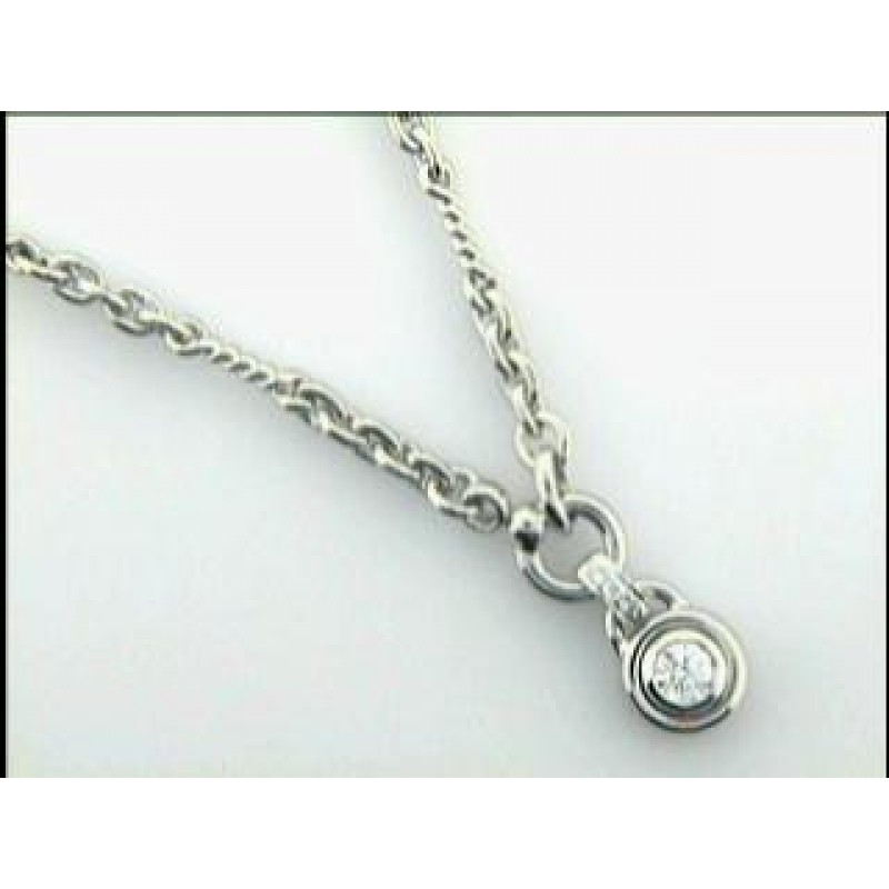 NECKLACE 18K w/0.55CTS DIAMONDS DAYTIME