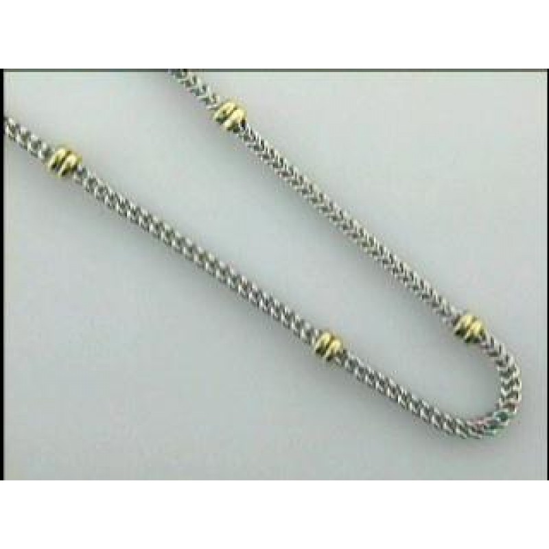 LADIES NECKLACE 14K GOLD  16" DAYTIME