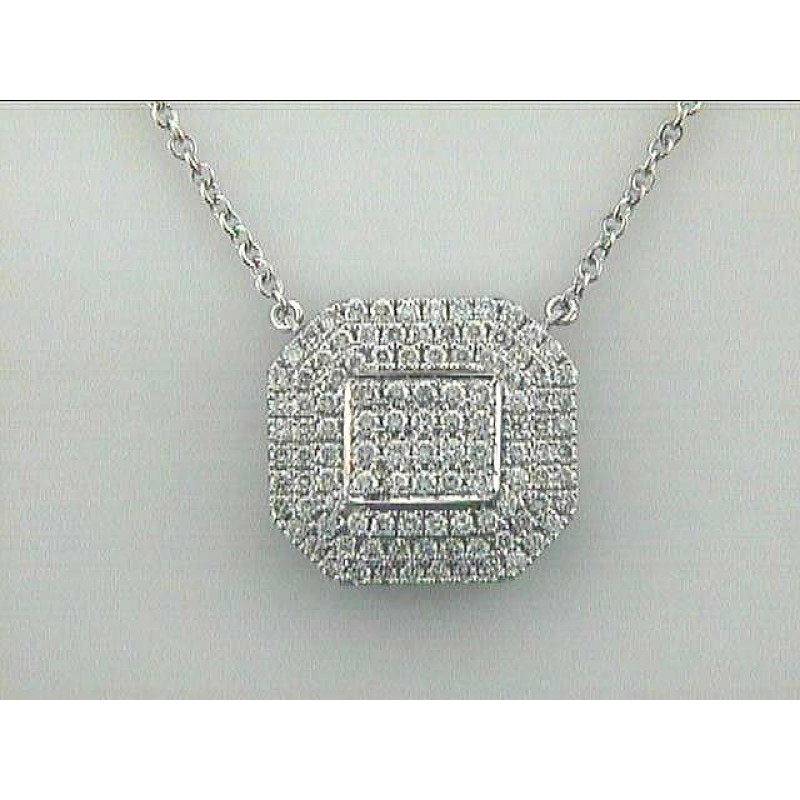 NECKLACE 18K w/1.28CT DIAMOND DAYTIME