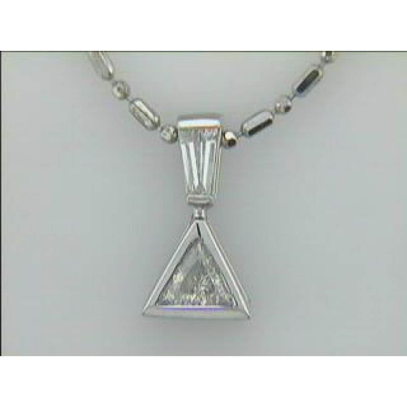 LADIES PENDENT 14K  w/0.36CTS DIAMONDS