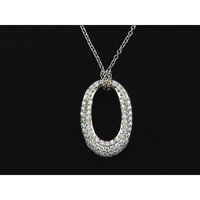 PENDANT 14K w/0.81CTS DIAMONDS  "SPECIAL ORDER"