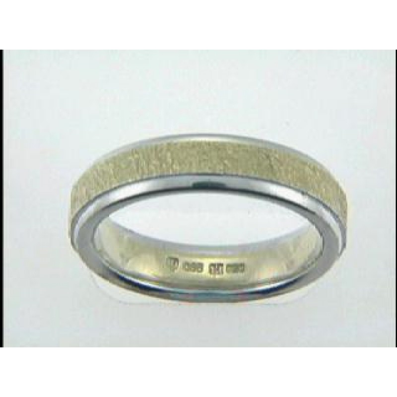 GENT'S WEDDING  18K GOLD + PLATINUM