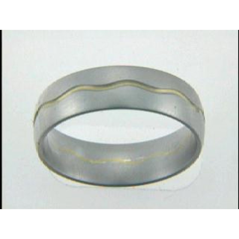 GENT'S WEDDING PLATINUM + 18K GOLD