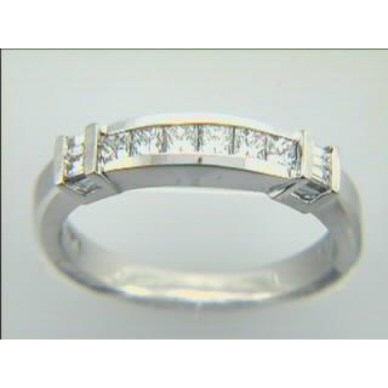 WEDDING 18K w/0.65CTS DIAMONDS RIGHT HAND
