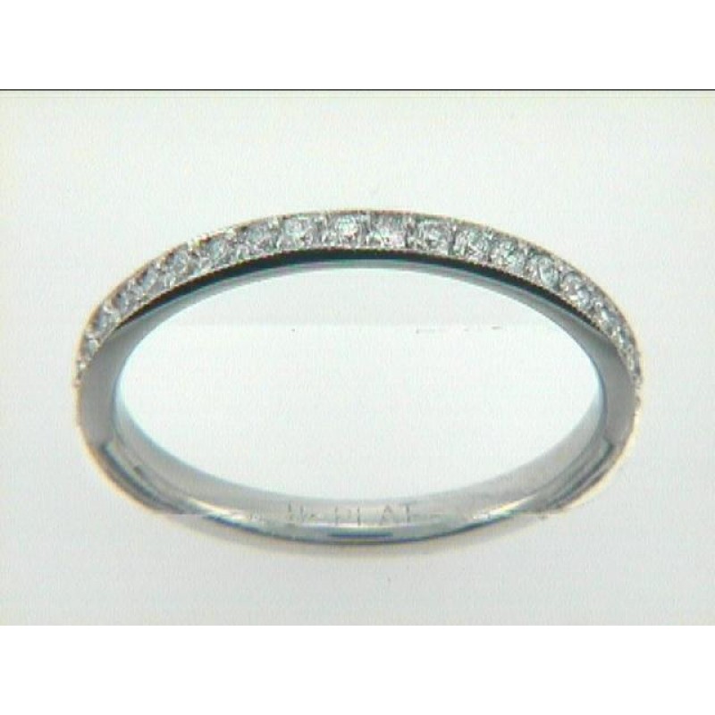 WEDDING  PLATINUM w/0.37CTS DIAMONDS ETERNITY