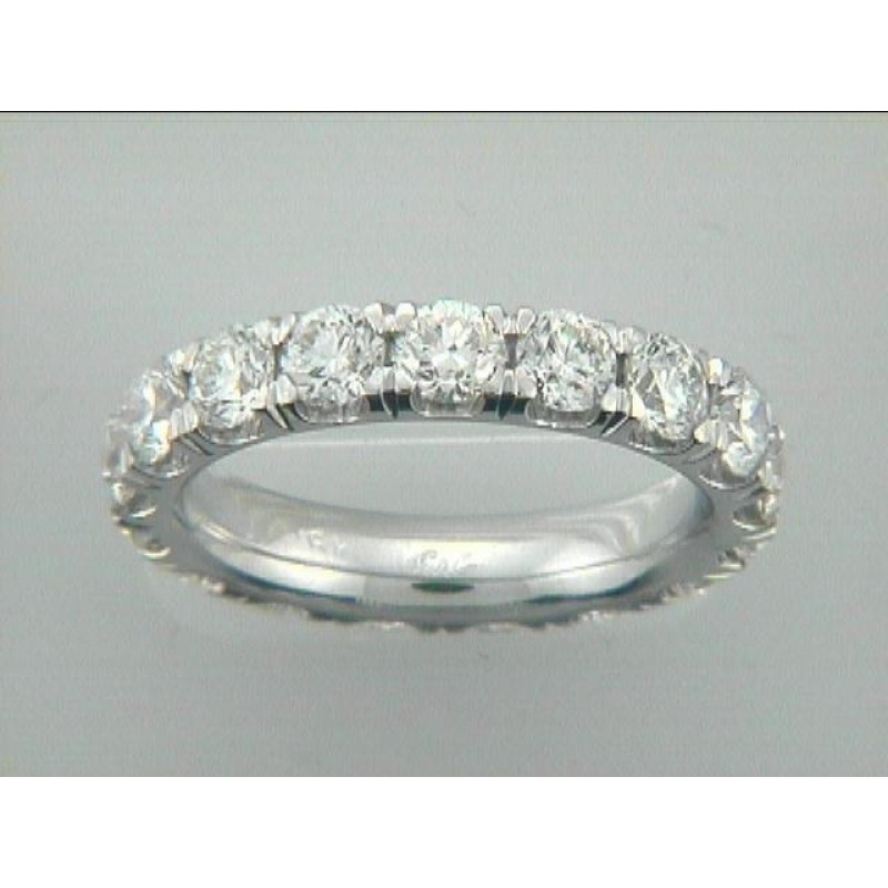 WEDDING 18K w/3.63CTS DIAMOND ETERNITY "SPECIAL ORDER"