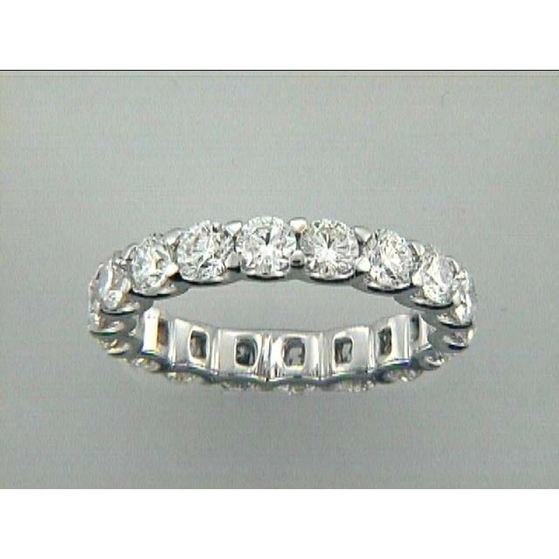 LADIES ROUND 18K w/2.98CT  DIAMOND ETERNITY "SPECIAL ORDER"