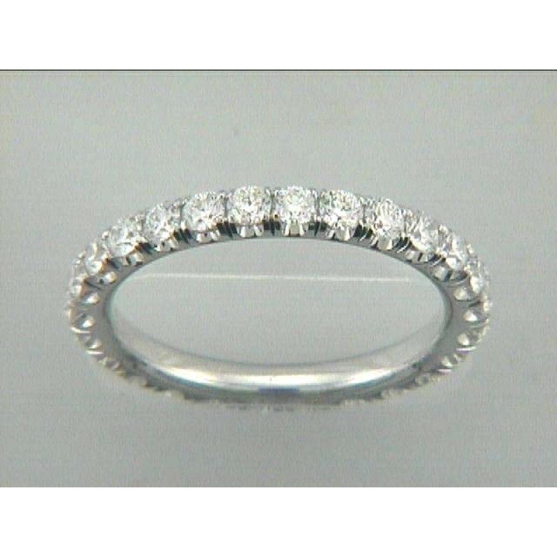 WEDDING 18K w/1.23CT DIAMONDS ETERNITY