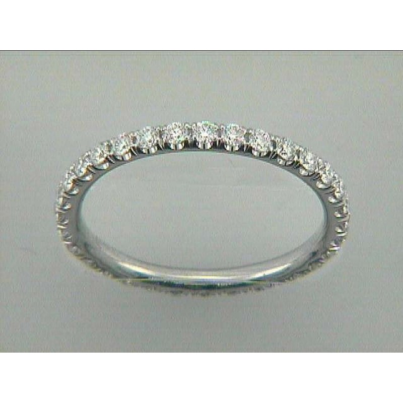 WEDDING 18K WG w/0.64CT DIAMONDS ETERNITY