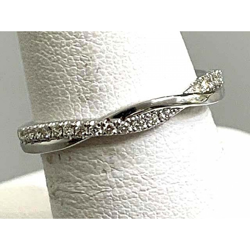 DIAMOND WEDDING 18K WG w/0.24CT DIAMONDS