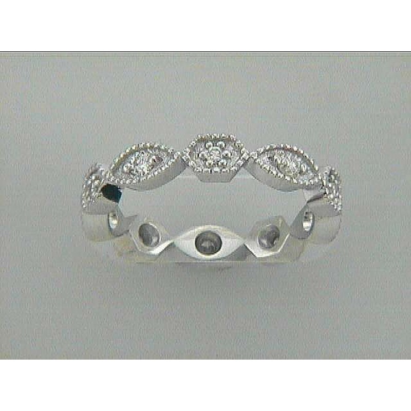 LADIES RING 14K  w/0.23CT  DIAMONDS