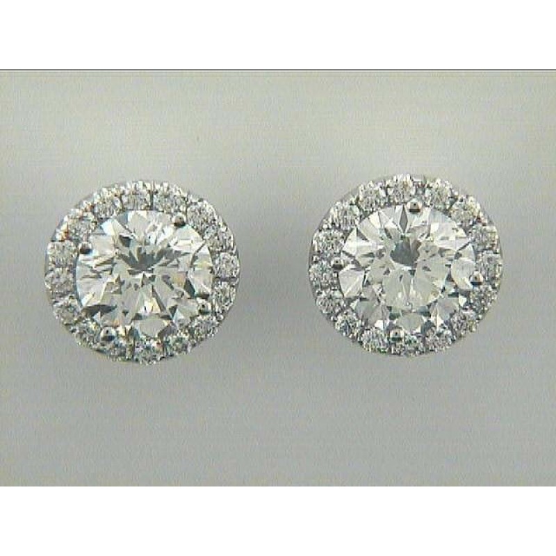 EARRING 14K w/0.56CT DIAMONDS JACKET ONLY