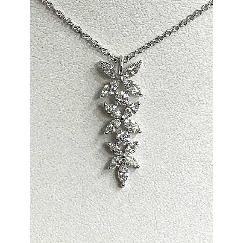 PENDANT 18K WG w/1.80CT DIAMONDS "SPECIAL ORDER"