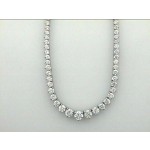 NECKLACE 14K with 10.44CT DIAMOND 16" LONG "SPECIAL ORDER"
