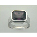 RING 18K w/RHODOLITE CLOSE-OUT