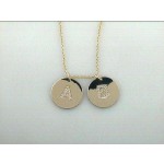 PENDANT 14K YG w/DIAMONDS "SPECIAL ORDER"