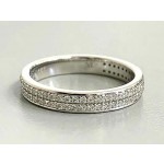 RING 14K WHITE GOLD w/0.33CT  DIAMONDS  "SPECIAL ORDER"