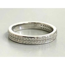 RING 14K WHITE GOLD w/0.33CT  DIAMONDS  "SPECIAL ORDER"