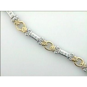 BRACELET 18K w/0.72CTS DIAMOND "CLOSE-OUT"