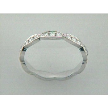 RING 18K w/0.28CT DIAMOND ETERNITY BAND "SPECIAL ORDER"